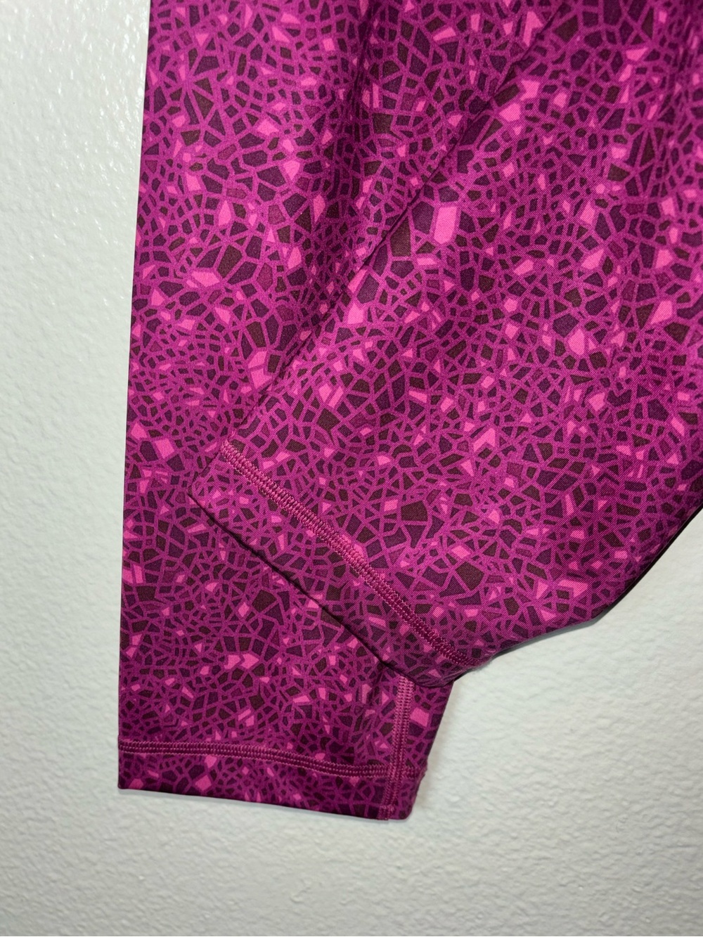 Lululemon High Times Pant(Full-On Luxtreme)Paradise Geo Regal Plum Multi size 12 - Picture 9 of 16
